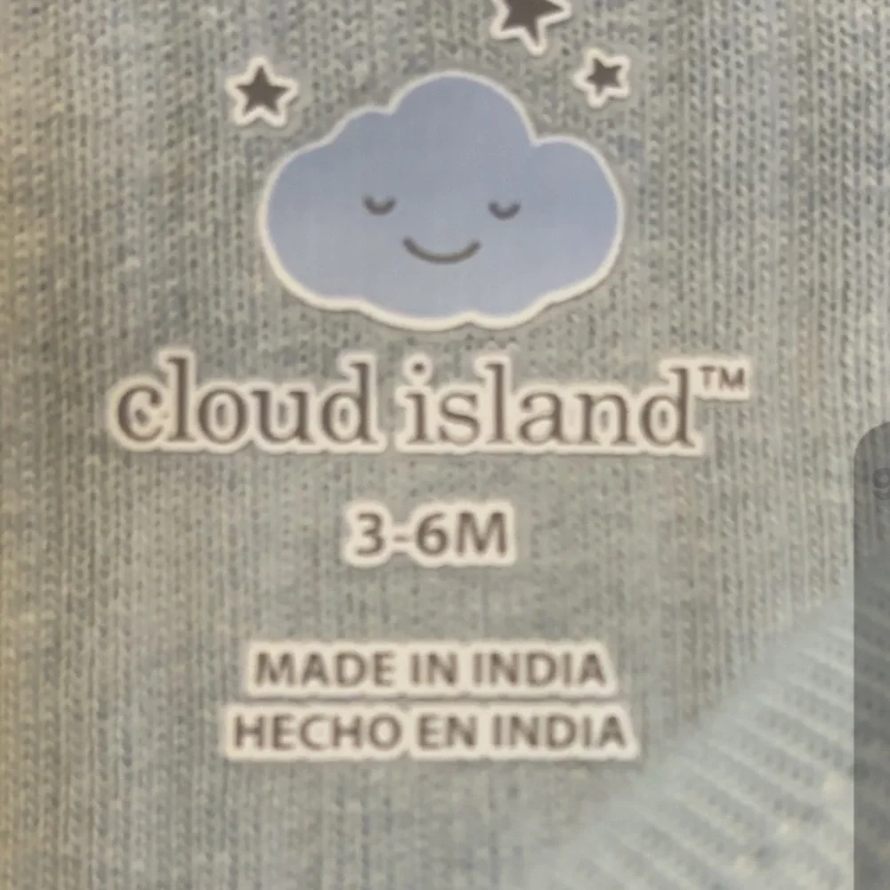 Cloud Island and light Blue blue and Green Long Sleeve Bodysuits